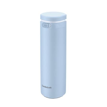 กระติกสุญญากาศ LOCKNLOCK ONETOUCH 430 มล. สีฟ้า_1