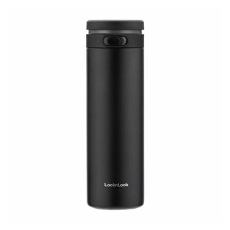 กระติกสุญญากาศ LOCKNLOCK ONETOUCH 430 มล. สีดำ_0