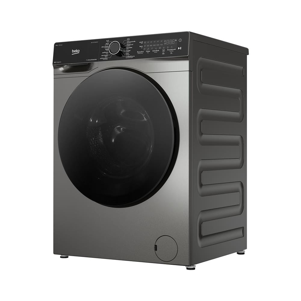เครื่องซักผ้าฝาหน้า BEKO WCV10759XMST 10 กก. 1400RPM อินเวอร์เตอร์ สีเทาเข้ม