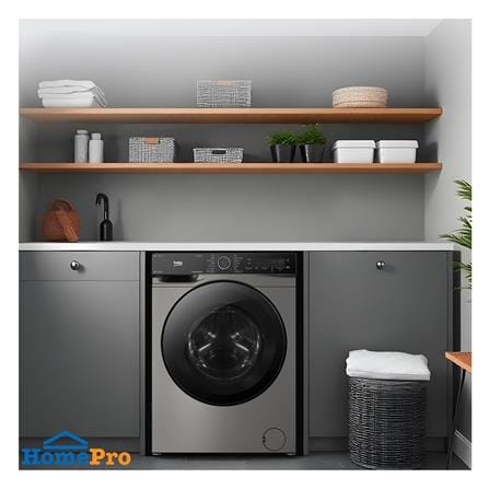 เครื่องซักผ้าฝาหน้า BEKO WCV10759XMST 10 กก. 1400RPM อินเวอร์เตอร์ สีเทาเข้ม_3