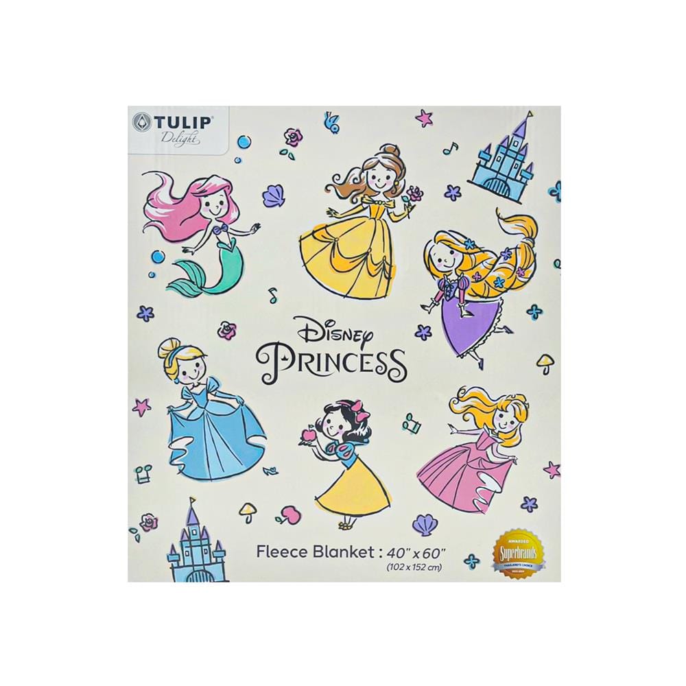 ผ้าห่ม TULIP PRINCESS 40X60 นิ้ว 02106-TFG21