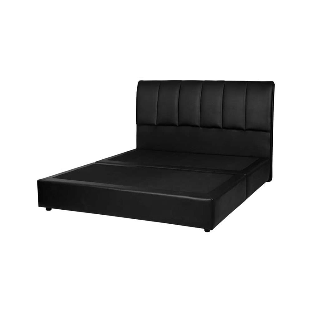 ฐานรองหัวเตียง 6 ฟุต AS FURNITURE VIOLET PVC สี BLACK