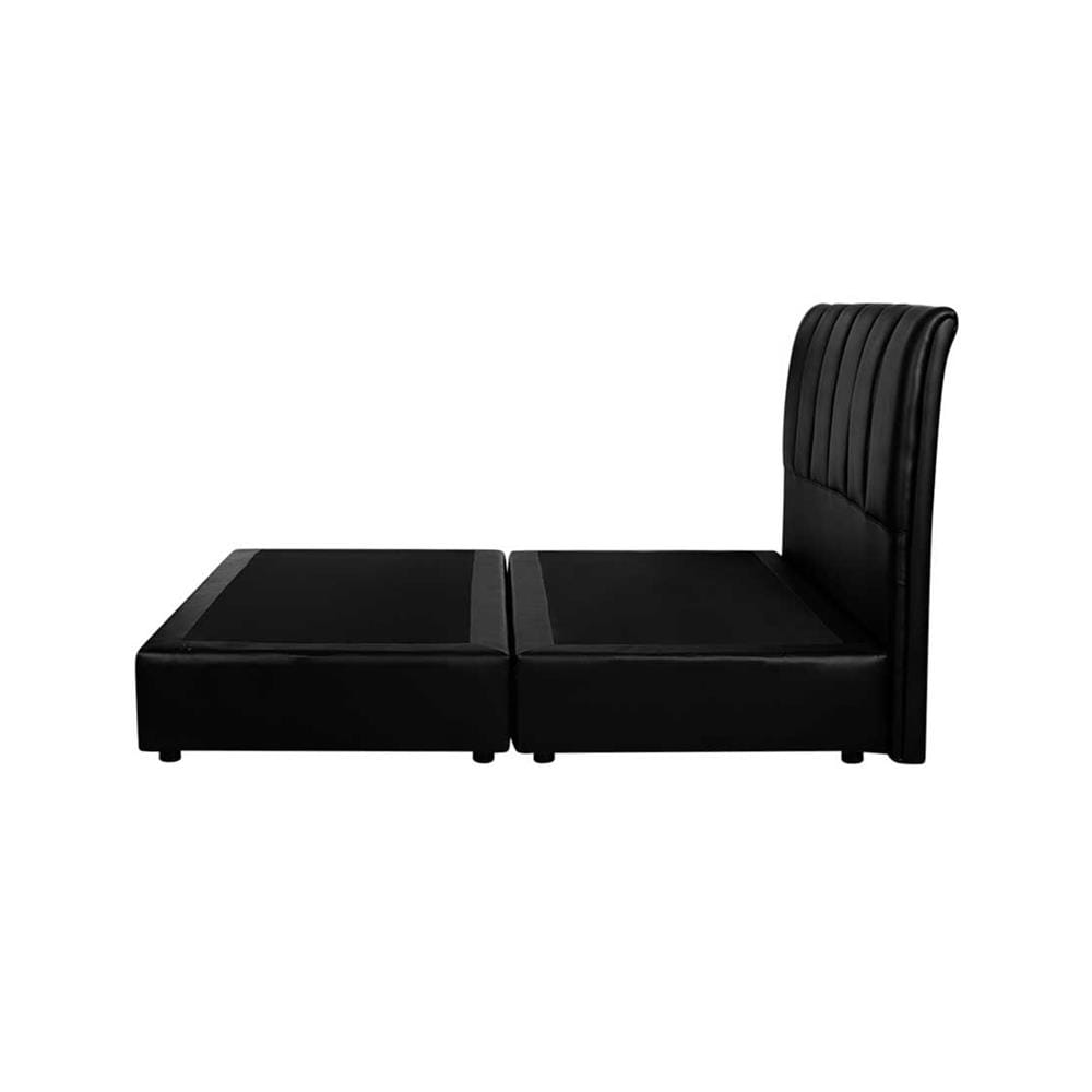 ฐานรองหัวเตียง 6 ฟุต AS FURNITURE VIOLET PVC สี BLACK