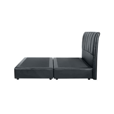 ฐานรองหัวเตียง 5 ฟุต AS FURNITURE VIOLET PVC สี GREY_1