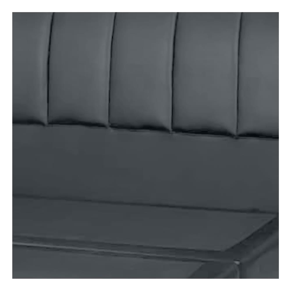 ฐานรองหัวเตียง 6 ฟุต AS FURNITURE VIOLET PVC สี GREY