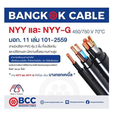 สายไฟ NYY BCC 1X16 ตร.มม. 50 ม. สีดำ_2