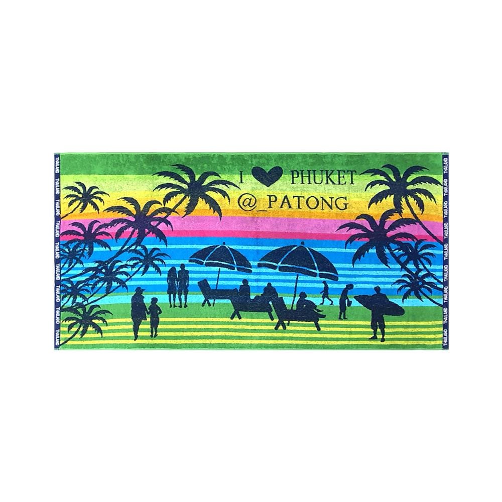 ผ้าขนหนู FROLINA PHUKET 34X64 นิ้ว สีฟ้า