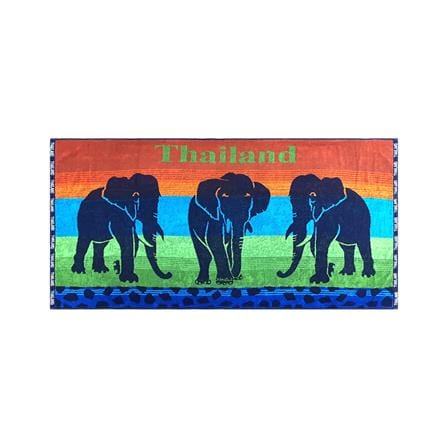 ผ้าขนหนู FROLINA ELEPHANT 34X64 นิ้ว สีส้ม_2