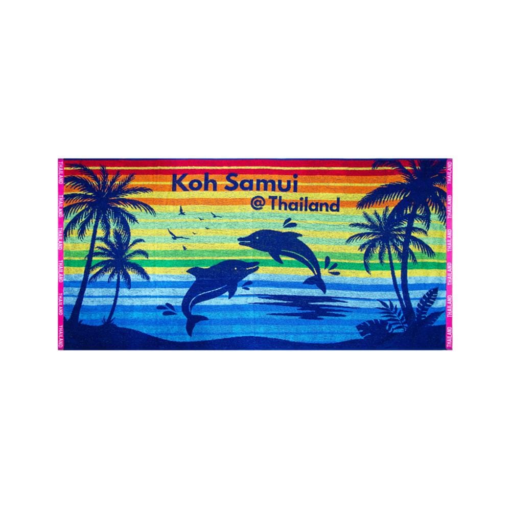 ผ้าขนหนู FROLINA DOLPHIN 34X64 นิ้ว สีเหลือง