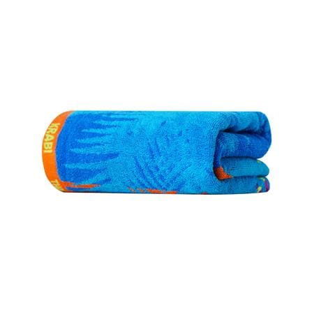 ผ้าขนหนู FROLINA KRABI 34X64 นิ้ว สีฟ้า