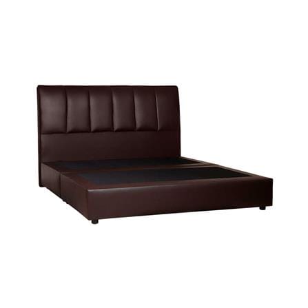 ฐานรองหัวเตียง 6 ฟุต AS FURNITURE VIOLET PVC สี BROWN_2