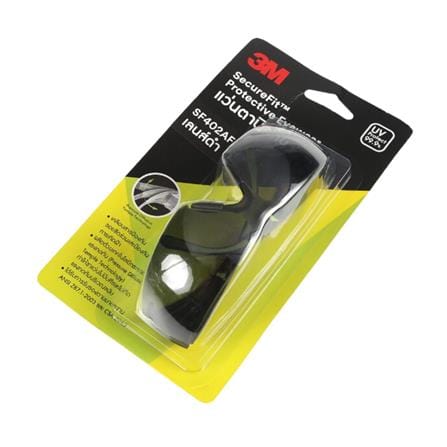 แว่นตานิรภัย 3M SF402AF เลนส์สีดำ_3