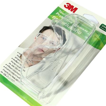 ครอบแว่นนิรภัย 3M TGV01-100 เลนส์สีใส_3