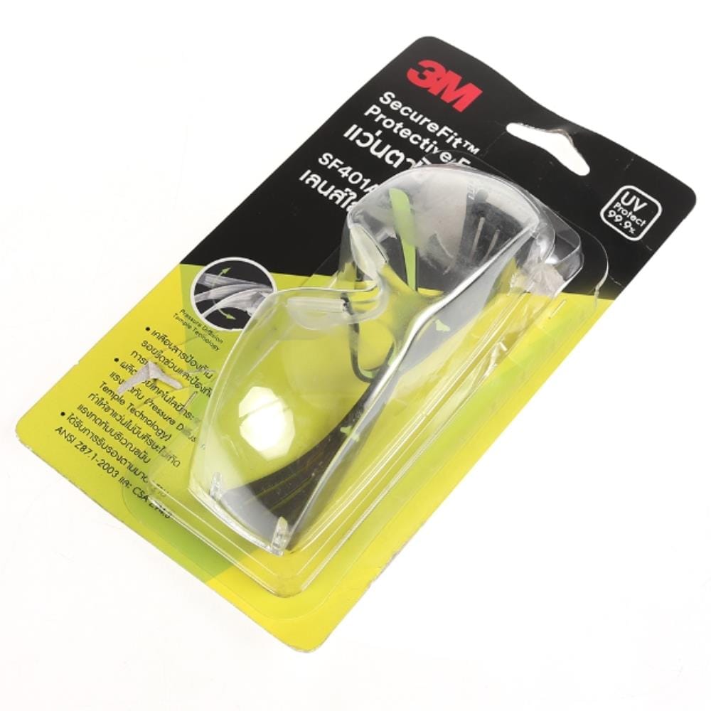 แว่นตานิรภัย 3M SF401AF เลนส์สีใส