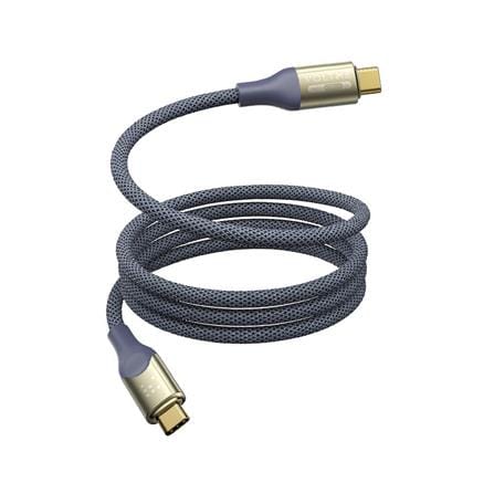 สายชาร์จ USB-C TO USB-C VOLTME POWERLINK UTRON C2199 1.2 เมตร สีฟ้า_1