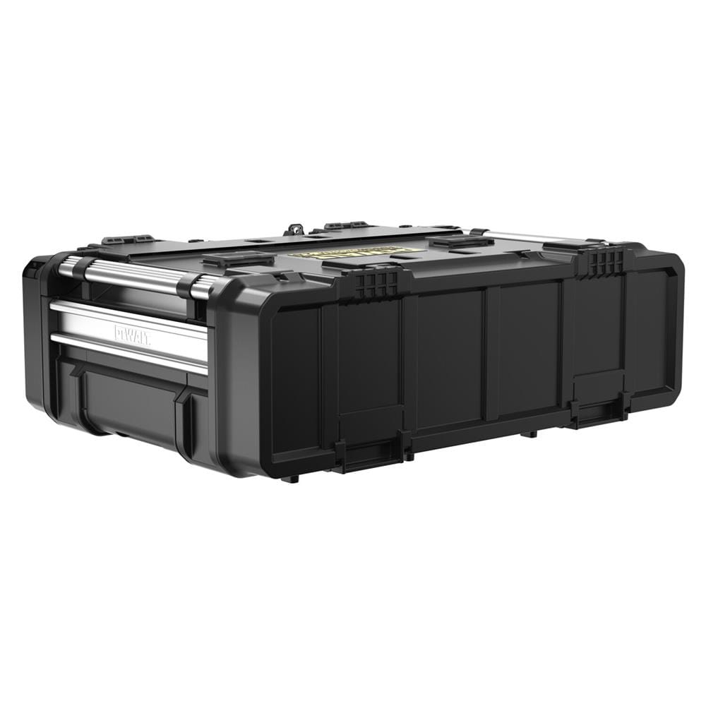 กล่องเครื่องมือลิ้นชัก 2 ชั้น พลาสติก-เหล็ก DEWALT TOUGH SYSTEM 2.0 DXL 77X55X28 ซม.
