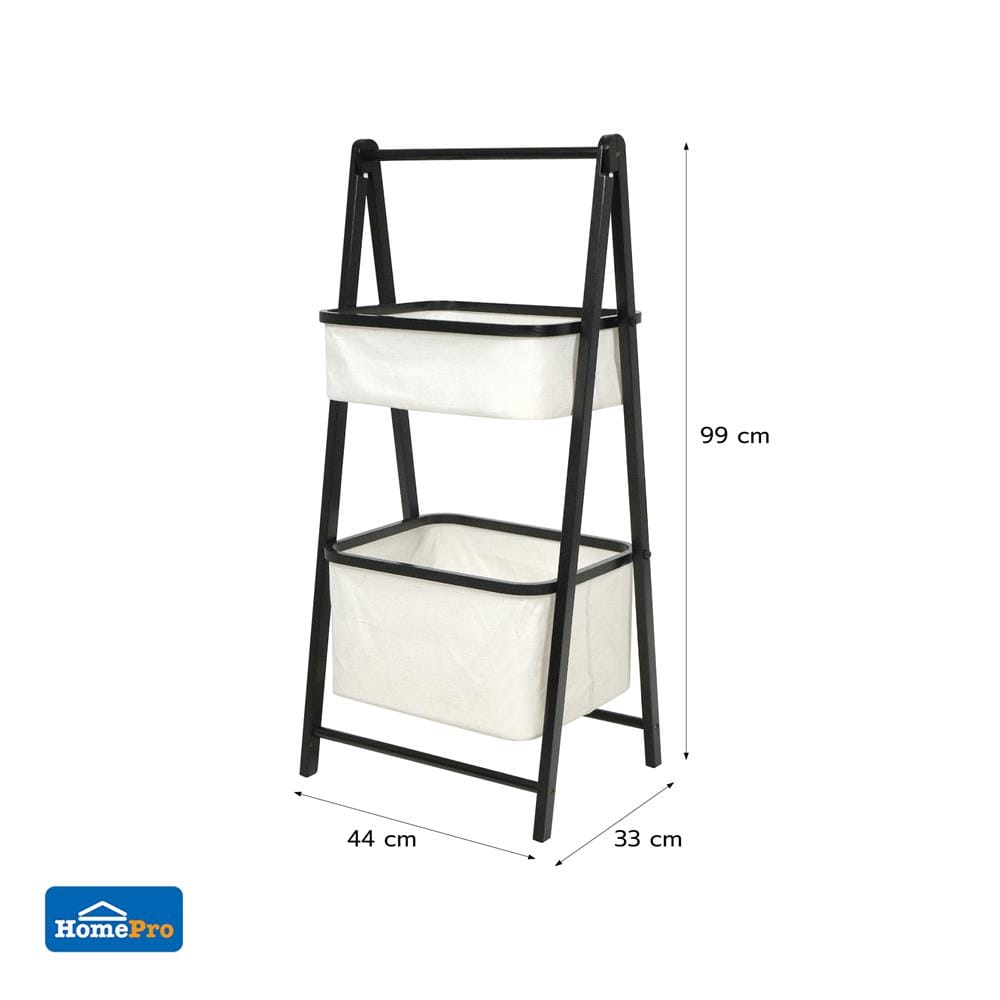 ชั้นตะกร้าอเนกประสงค์ PLIM LOFT 44x33x99 ซม. สีขาว
