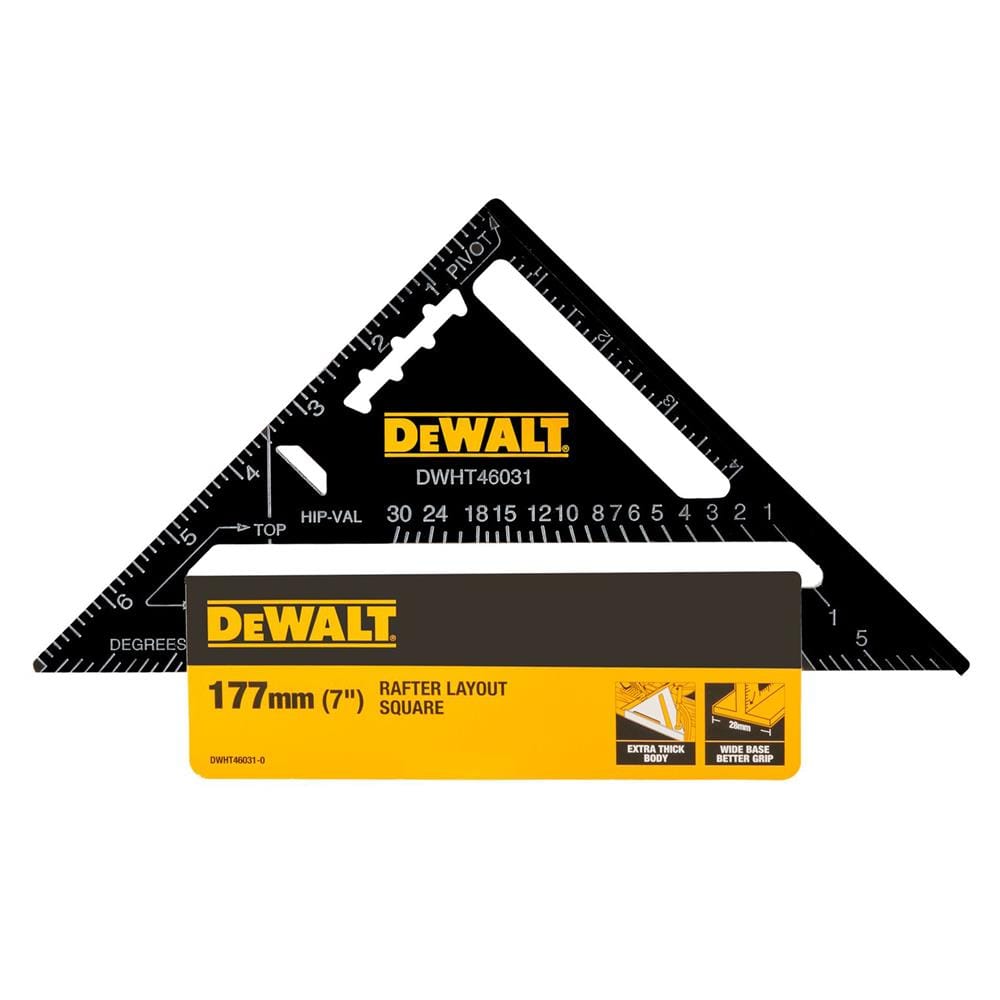 ฉากสามเหลี่ยม DEWALT DWHT46031-0 7 นิ้ว