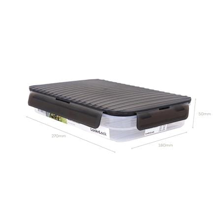 กล่องอาหาร LOCKNLOCK WAVE CONTAINER 1.5 ลิตร สีเทา_2