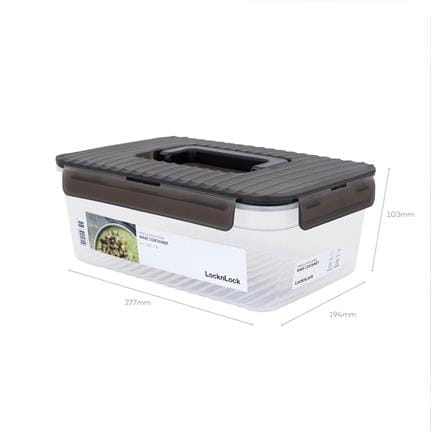 กล่องอาหาร LOCKNLOCK WAVE CONTAINER 3.5 ลิตร สีเทา_3