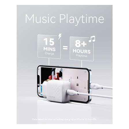 อะแดปเตอร์ TYPE C VOLTME V2018TH 20W สีขาว_3