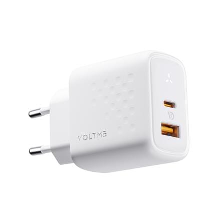 อะแดปเตอร์ USB-A&C VOLTME V2114TH 45W สีขาว_0