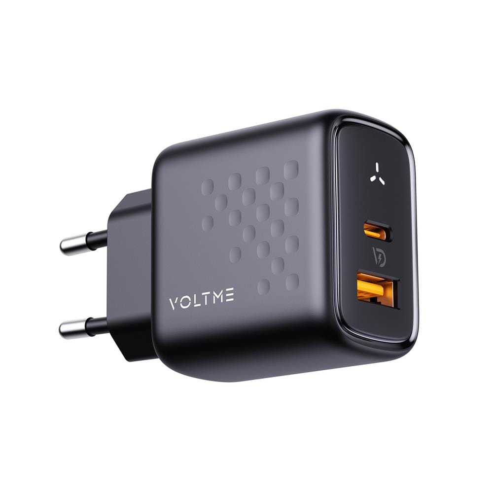 อะแดปเตอร์ USB-A&C VOLTME V2109TH 35W สีดำ
