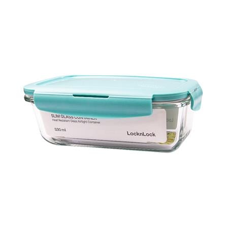 กล่องอาหาร LOCKNLOCK LCB425BLU 0.53 ลิตร สีฟ้า_0