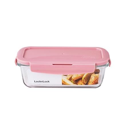 กล่องอาหาร LOCKNLOCK LCB425 0.53 ลิตร สีชมพู_1