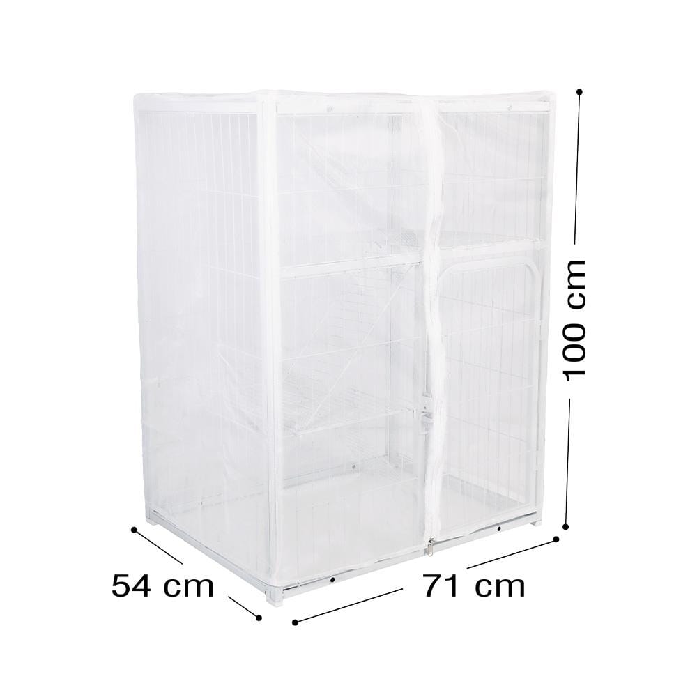 มุ้งครอบกรงสัตว์เลี้ยง PETUS 71x54x100 ซม.