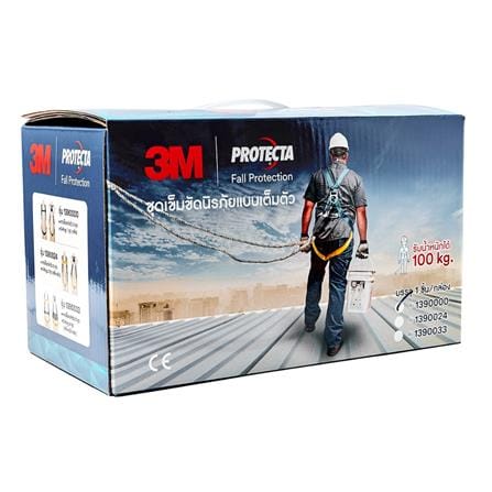 เข็มขัดนิรภัยแบบเต็มตัว D-ring 3M 139000_3