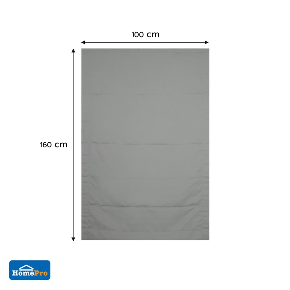 ผ้าม่านพับ HOME LIVING STYLE TILDA 100X160 ซม. สีเทา