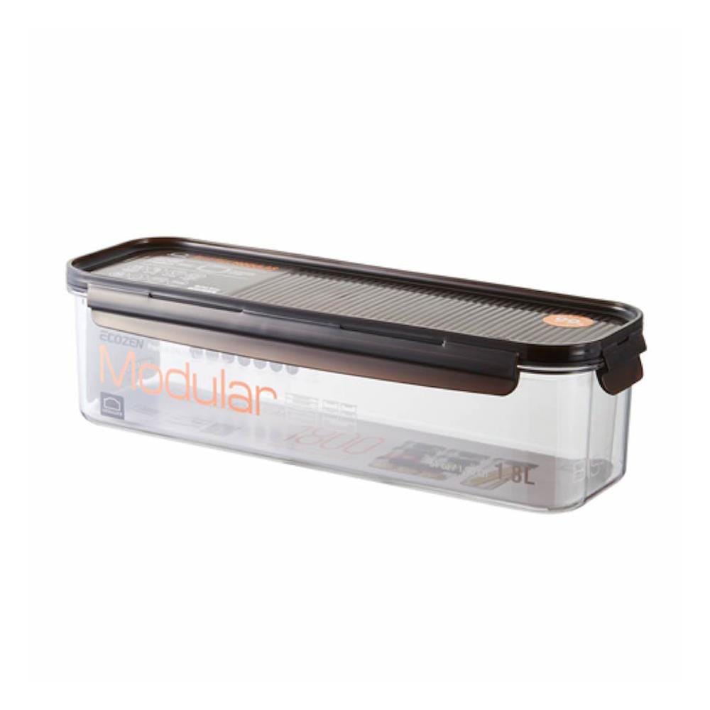 กล่องอาหาร LOCKNLOCK LBF410 1.8 ลิตร สีดำ/ใส