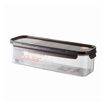 กล่องอาหาร LOCKNLOCK LBF410 1.8 ลิตร สีดำ/ใส_0