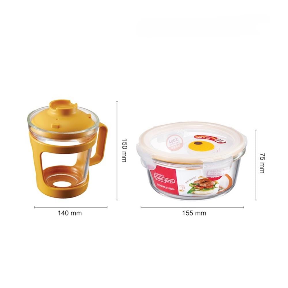 ชุดกล่องอาหาร LOCKNLOCK EASY COOK