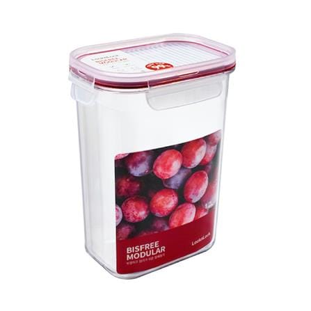 กล่องอาหาร LOCKNLOCK BISFREE 1.2 ลิตร สีแดง_0