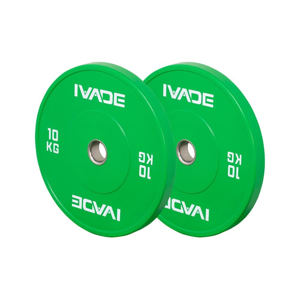 แผ่นน้ำหนัก IVADE MDC 10 กก. 2 แผ่น