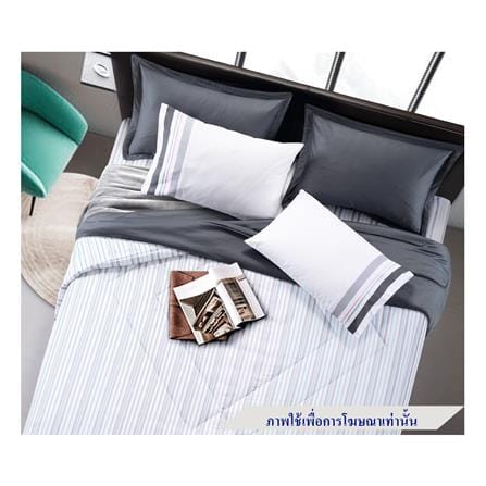 ชุดผ้าปูที่นอน 5 ฟุต 6 ชิ้น SANTAS COTTON USA BALLETIC GR_0