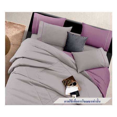 ชุดผ้าปูที่นอน 6 ฟุต 6 ชิ้น SANTAS COTTON USA SENSE BR_0