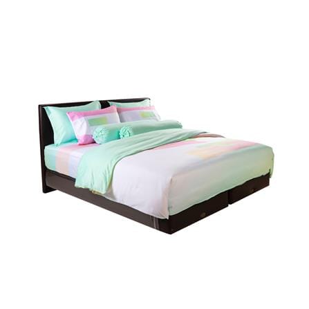 ชุดผ้าปูที่นอน 5 ฟุต 7 ชิ้น SANTAS COTTON USA MOONBOW PI_1
