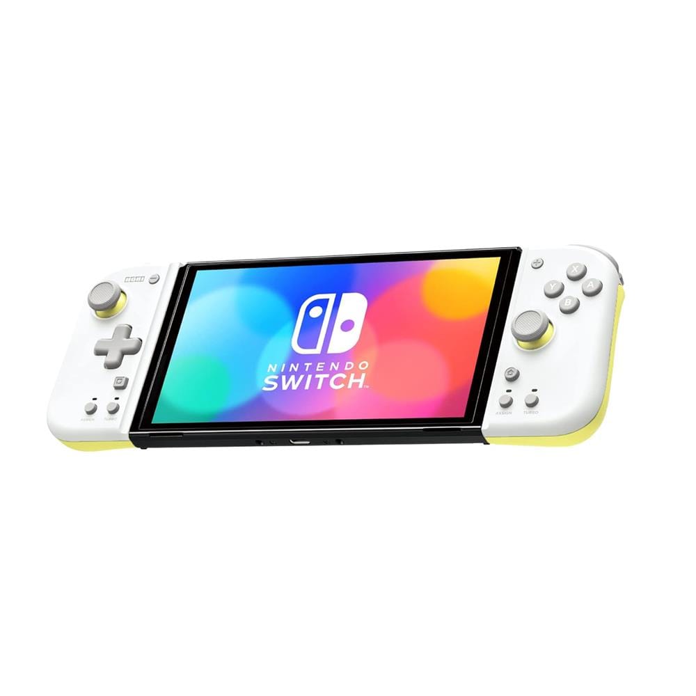 จอย NINTENDO SWITCH HORI SPLIT PAD COMPACT สีเทาอ่อน/เหลือง