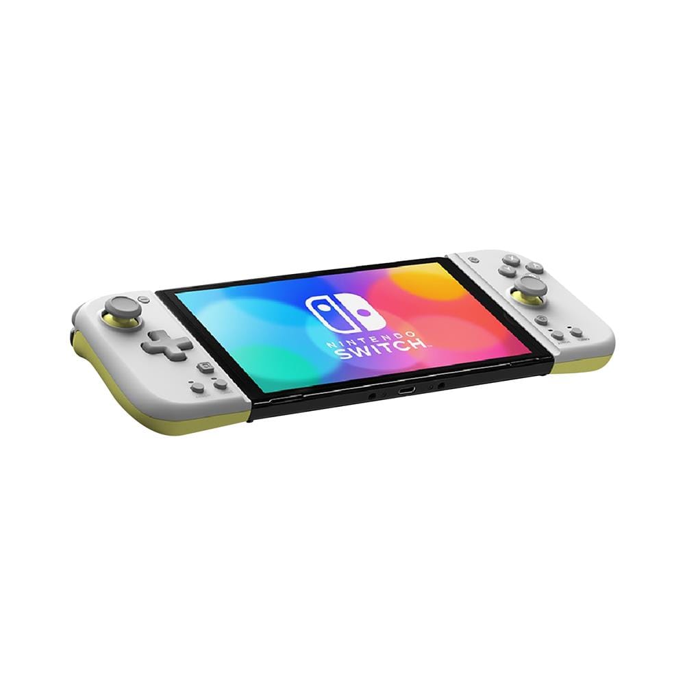 จอย NINTENDO SWITCH HORI SPLIT PAD COMPACT สีเทาอ่อน/เหลือง