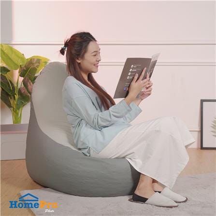 เบาะรองนั่ง HOME LIVING STYLE CLOUD 24X34 นิ้ว สีเทา_7