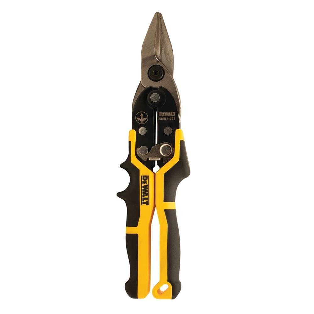 กรรไกรตัดสังกะสี DEWALT ERGO AVIATION SNIP