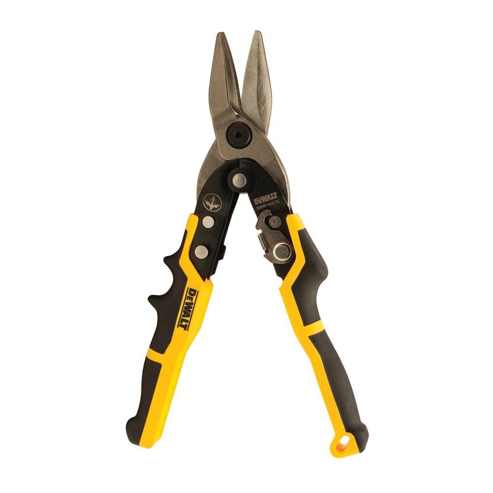 กรรไกรตัดสังกะสี DEWALT ERGO AVIATION SNIP