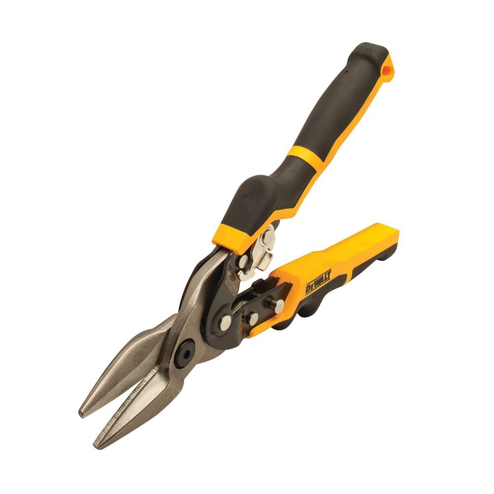 กรรไกรตัดสังกะสี DEWALT ERGO AVIATION SNIP