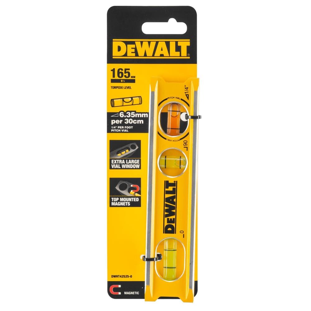 ระดับน้ำ DEWALT BILLET LEVEL 165 มม.
