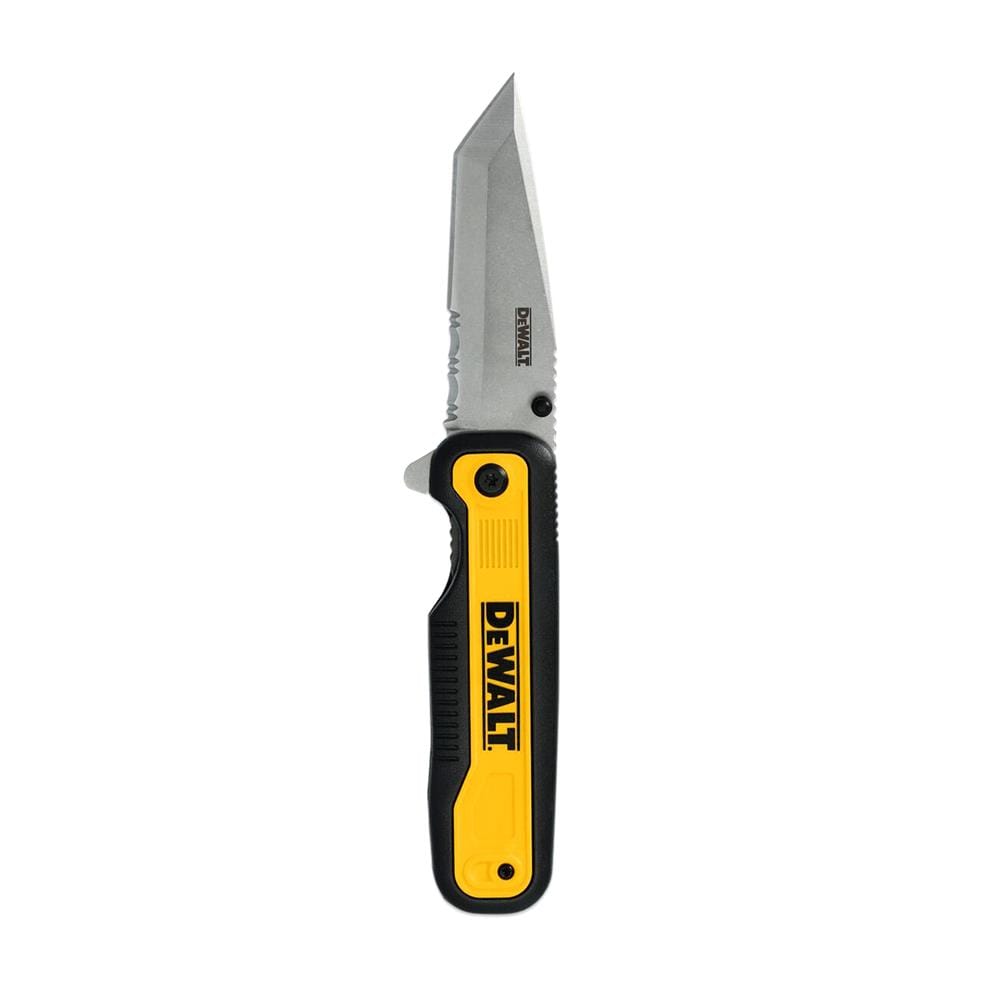 มีดพับแบบฟันปลา DEWALT 3.0