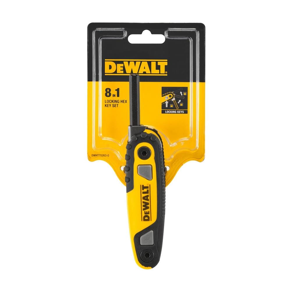 ชุดประแจหกเหลี่ยม DEWALT DWHT0-70263 8 ชิ้น