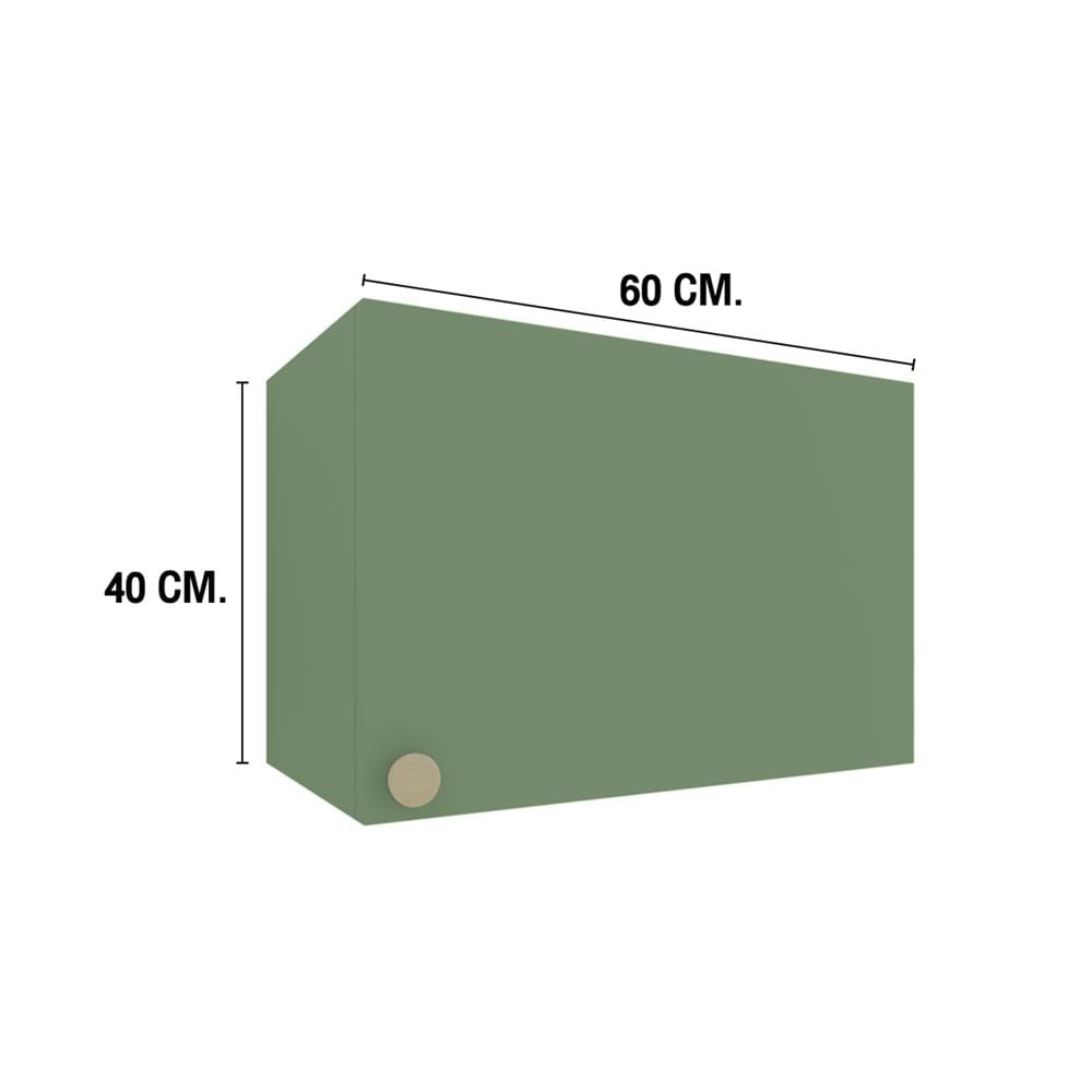 ตู้แขวนเดี่ยว MJ DOT 60X40 ซม. สี MATCHA